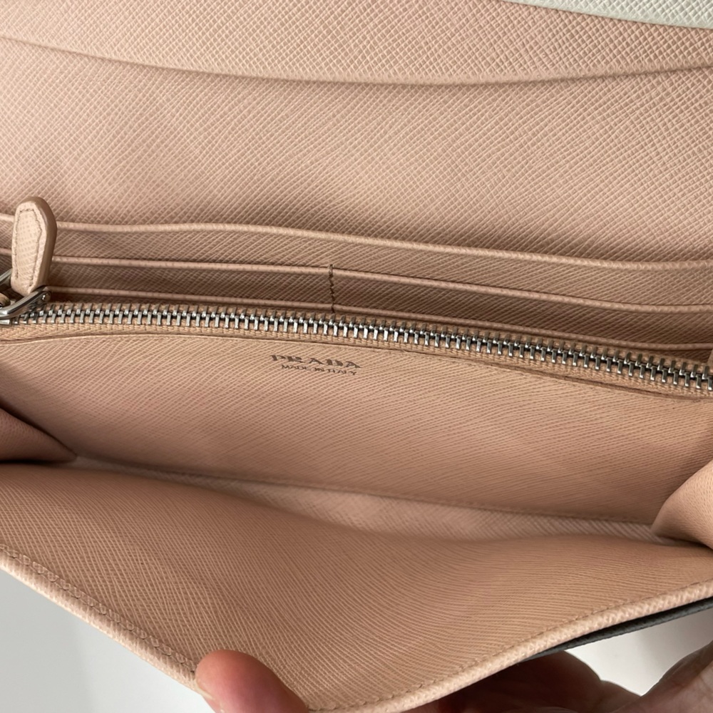 Limited Edition PRADA Tri-color Long Wallet - Picture 10 of 16